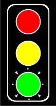 P1 and P2 safe road usage traffic lights